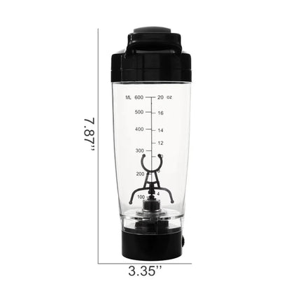 600ML Shaker Cup Powder Fitness Cup Blender Protein Shaker Bottle Brewing Movement Eco Friendly Automatic Vortex Mixer