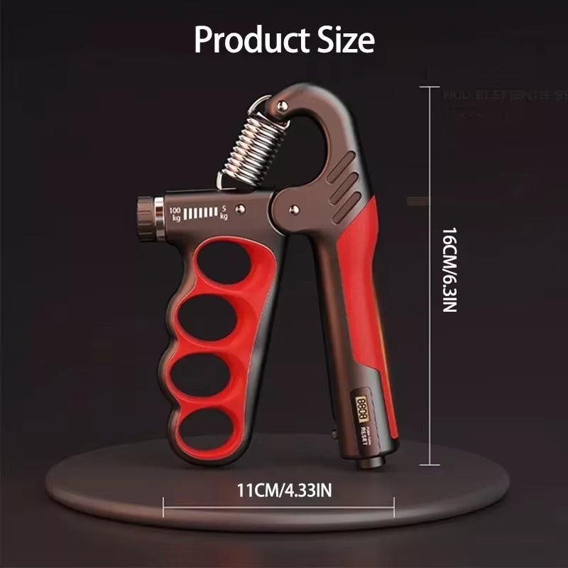 5-100Kg Smart Grip Strength Gym Adjustable Muscle Recovery Hand Strengthener Fitness Forearm Muscle Training for Woman Man