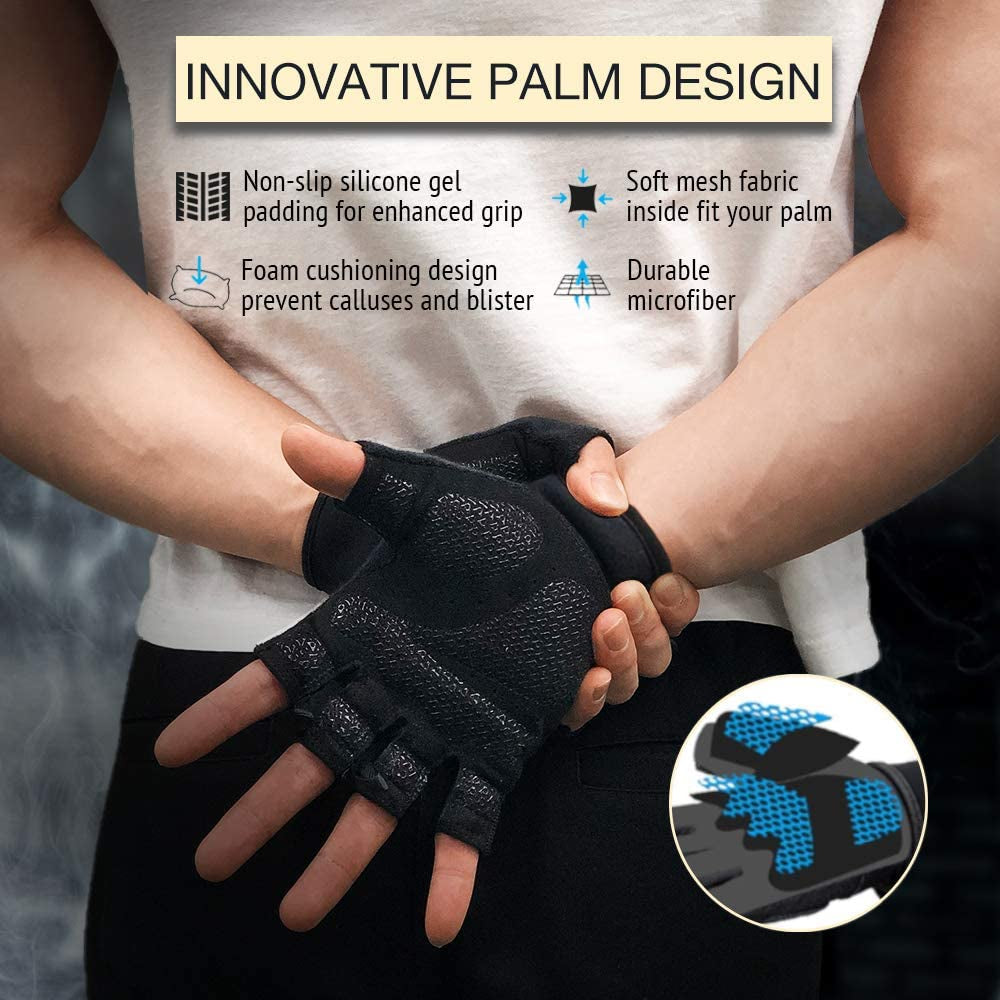 Guantes Entrenamiento Transpirables Para Hombres Mujeres Para Ciclismo Gimnasio