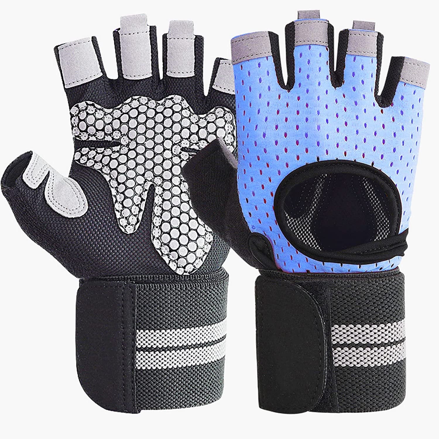 Guantillas Gym Guantes De Gimnasio Mujer Hombre Para Bicicleta LARGE